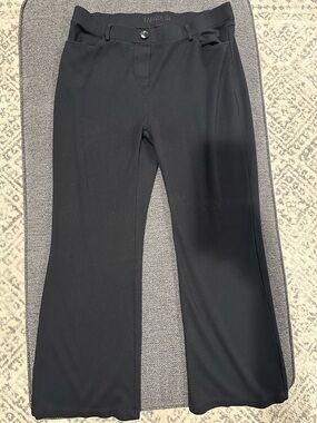 Tapata Women's Black Flared Trousers - Tailored Comfort